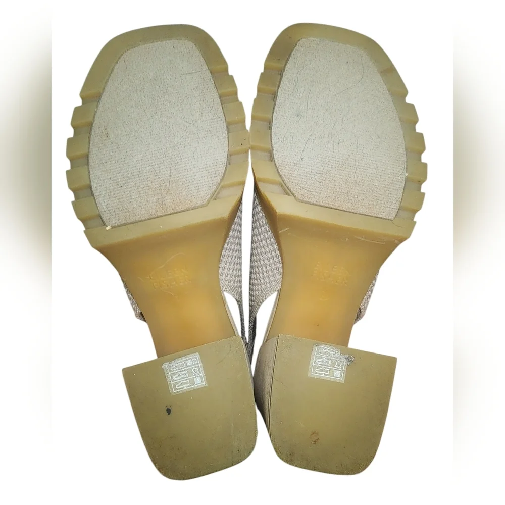 Eileen Fisher Cue Slingback Open-Toe Pumps, Womens 7​ - Picture 7 of 9